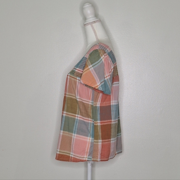 Fat Face Catherine Check Blouse - Picture 3 of 11